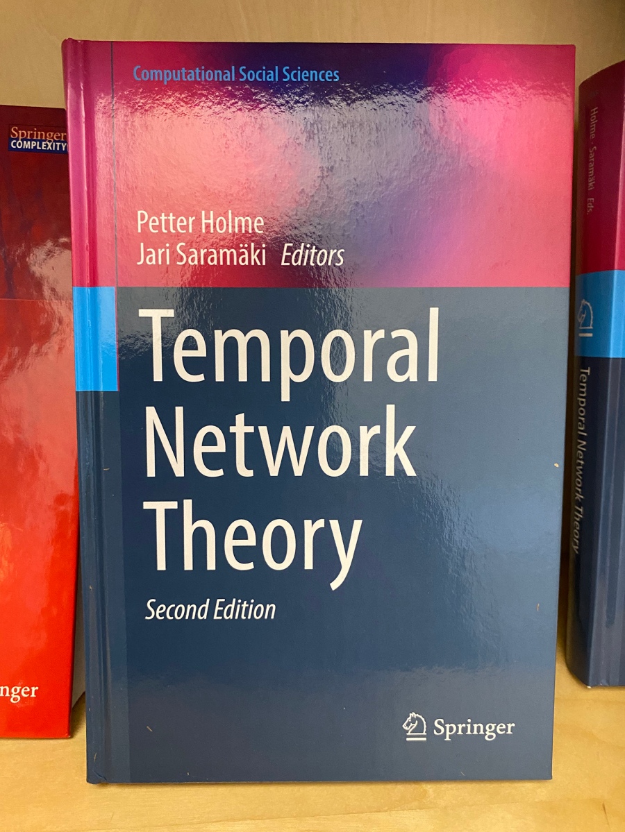 Temporal Network Theory, 2nd edition